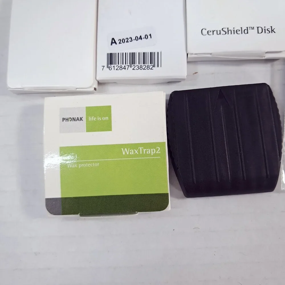 Phonak CeruShield Disk Wax Filters 098-0445 WaxTrap 2 098-0382‎ Cerustop guards